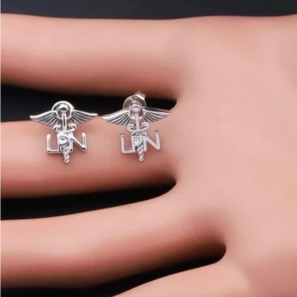 ENSIANTH Medical Professional LPN Earrings - Picture 3 of 5